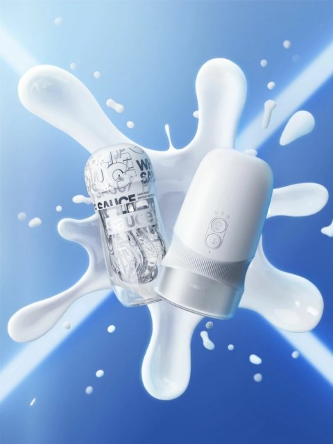 Sauce Extra Sauce Maszyna Intymna Automatyczna Biała, 3 Tryby, 5D Touch