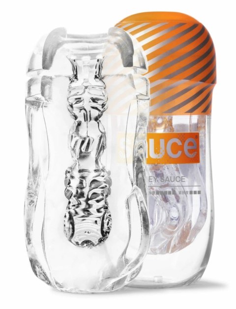 Sauce Honey Cup - Model z miękką teksturą i spiralnym kanałem 24-28mm