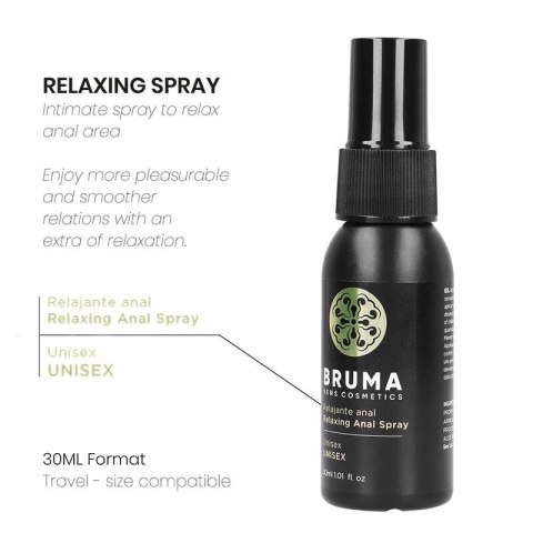 BRUMA Spray relaksujący do pielęgnacji strefy intymnej unisex 30 ml
