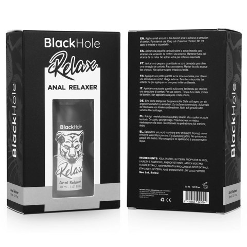 Black Hole Explorer Spray relaksujący 30 ml do wygodnej pielęgnacji