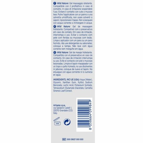 Control Wild Nature Żel do masażu 3w1, naturalny, 200 ml