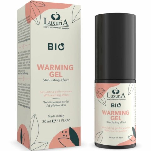 Intimateline Luxuria Bio Żel Rozgrzewający Dla Kobiet 30ml Naturalny