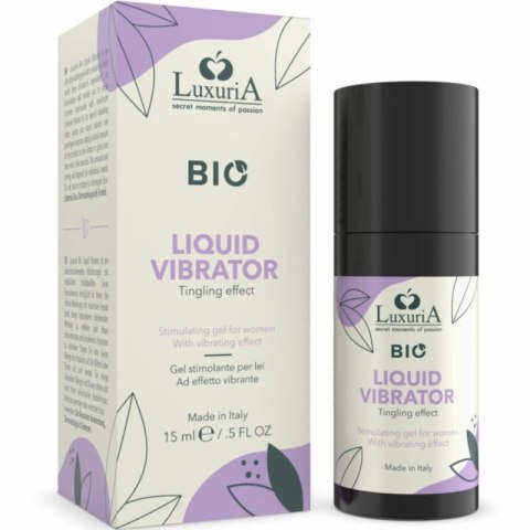 Intimateline Luxuria Biożel Stymulujący Wibracyjny 15 ml Naturalny