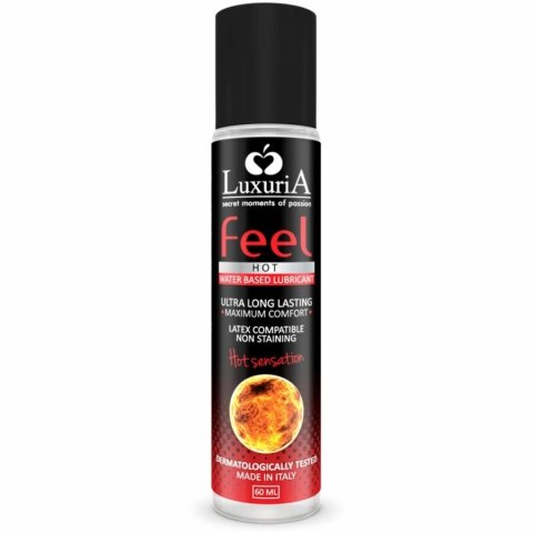 Intimateline Luxuria Feel Hot Sensation żel nawilżający 60 ml wodny