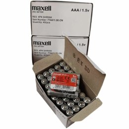 Maxell AAA R03 Bateria cynkowo-manganowa 1,5V 4 sztuki blister