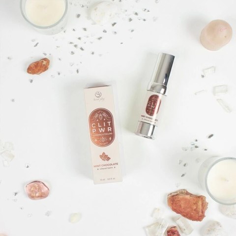 Secret Play Clit Pwr Balsam Miętowa Czekolada 15ml - Balsam Intensyfikujący