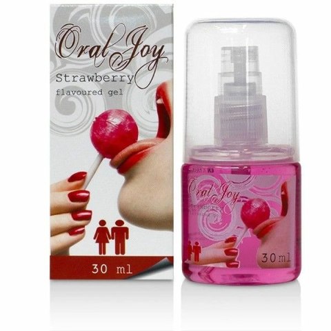 Cobeco Oral Joy Strawberry żel smakowy do masażu 30 ml