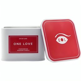 Eye of Love One Love świeca do masażu z feromonami 150 ml