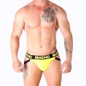 MACHO MX25A Jockstrap Lycra żołty L - sportowa bielizna męska