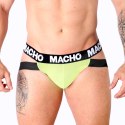 MACHO MX28FA Jockstrap żołty L - anatomiczny, oddychający, elastyczny