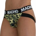 Macho MX28MV Jockstrap Military Green L - anatomiczny, oddychający