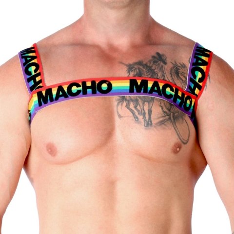 Macho Pride Limited - Podwojna uprząż elastyczna, uniwersalna regulacja