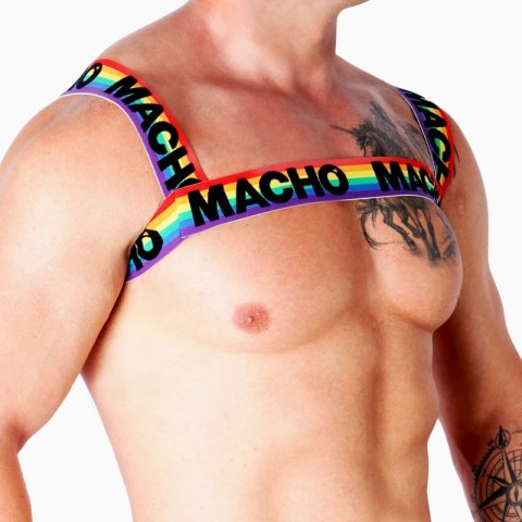 Macho Pride Limited - Podwojna uprząż elastyczna, uniwersalna regulacja