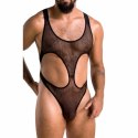 Passion Body Leon czarny S/M - eleganckie body z certyfikatem Oeko-Tex