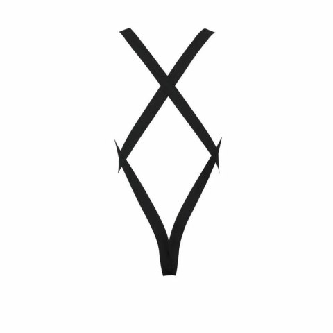 Passion Body Leon czarny S/M - eleganckie body z certyfikatem Oeko-Tex