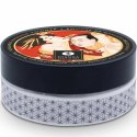 Shunga Sensual Body Powder Strawberry - Zestaw do masażu z pędzelkiem 75g