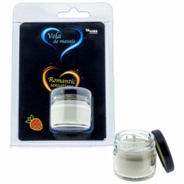 Taloka Świeca do masażu truskawkowa 30 ml z olejem kokosowym