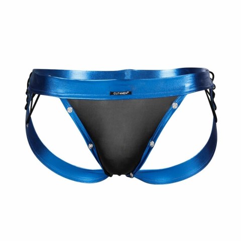 Cut4Men Jockstrap Desire XL Niebieski - Sportowa Bielizna Komfortowa