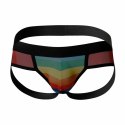 Cut4Men Jockstrap Rainbow XL - sportowa bielizna, ergonomiczny fason