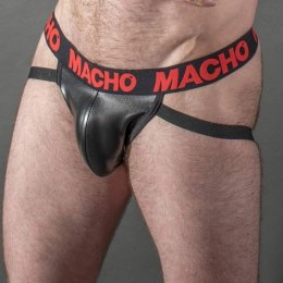 MACHO MX25RC Jock M elastyczna skora syntetyczna czerwony