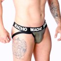 Macho MX27GR Jock szary-beżowy XL imitacja skory, elastyczny