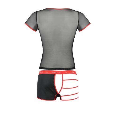 Passion 055 Komplet Czarny L/XL - Nowoczesny Design, Certyfikat Oeko-Tex