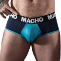 Macho MS26A Slip męski niebieski L oddychający lycra