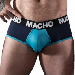 Macho MS26A Slip męski niebieski L oddychający lycra