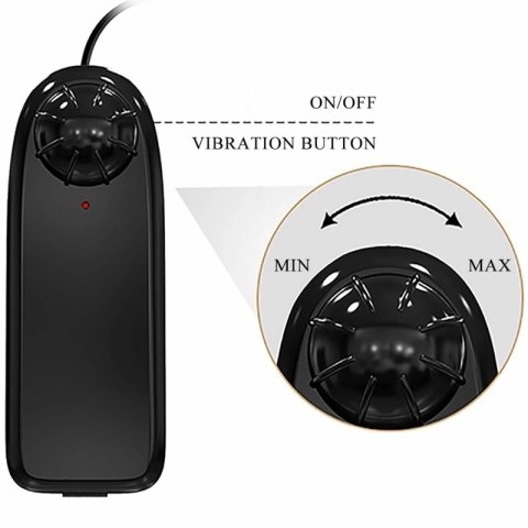 Baile Bahamut Model Wibrujący System 21,8 cm Flesh z Pilotem