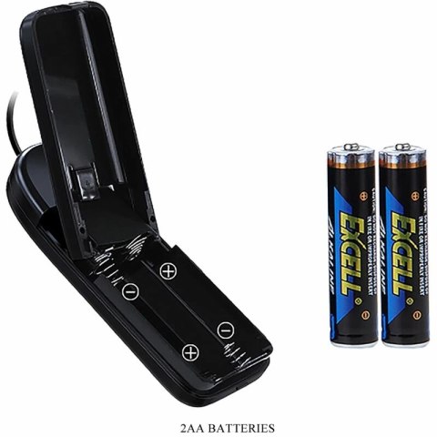 Baile Bahamut Model Wibrujący System 21,8 cm Flesh z Pilotem