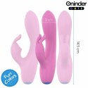 ONINDER Cute Love Bunny - wibrator z funkcją sterowania aplikacją, rożowy 14,5 cm