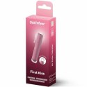 Satisfyer First Kiss Wave - kompaktowy model z falami ciśnieniowymi Garnet