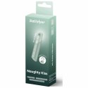 Satisfyer Naughty Kiss Wave Air Wave, kompaktowy model akwamaryn USB-C