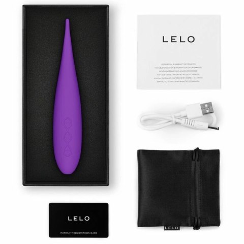 LELO DOT Travel Violet - Kompaktowy precyzyjny stymulator punktowy