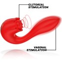 MIA Selena Czerwony Stymulator Intymny z 2 Silnikami i 10 Trybami