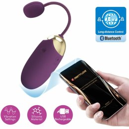 Pretty Love Abner APP fioletowy - system intymny z Bluetooth i aplikacją