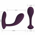 Pretty Love Baird Lila - model anatomiczny G-Spot, 12 trybow, aplikacja