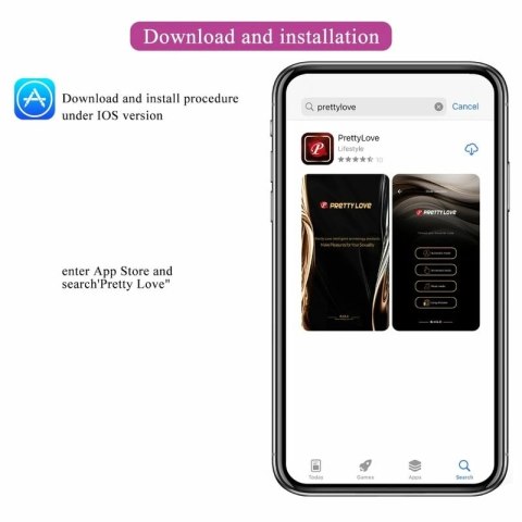Pretty Love Casper - Fioletowy model zdalnie sterowany, 12 trybow pracy