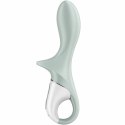 Satisfyer Air Pump Booty 3 szarozielony - anatomiczny model z funkcją powiększania