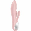 Satisfyer Air Pump Bunny 3 - rożowy, dmuchany model z 12 trybami pracy