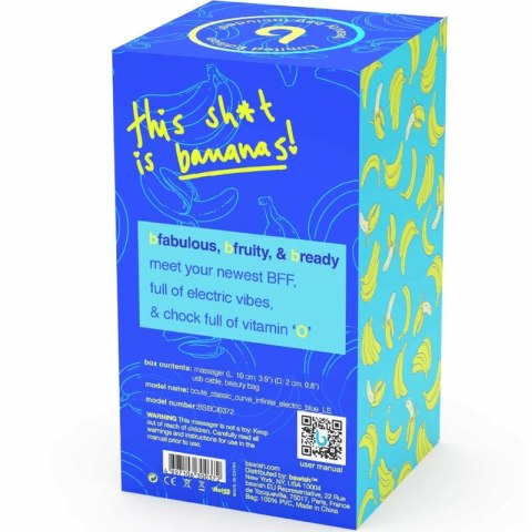 B Swish Bcute Curve Infinite Classic Niebieski Silikonowy, Ładowany, Limitowany