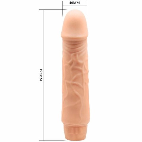 Baile Barbara silikonowa maszyna intymna 20 cm wielobiegowa beżowa