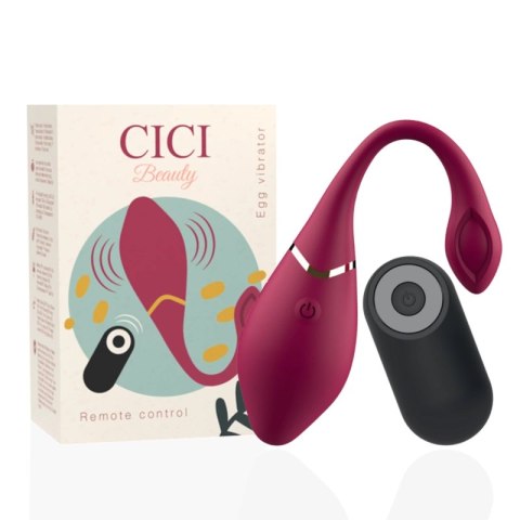 CICI Beauty EGG - silikonowy model zdalnie sterowany, wodoodporny, 10 trybow