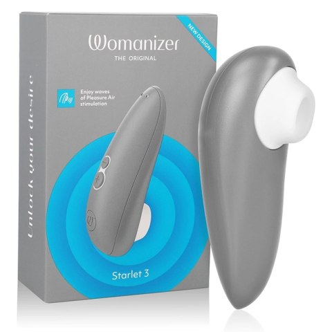 Womanizer Starlet 3 szary - kompaktowy model z technologią powietrzną