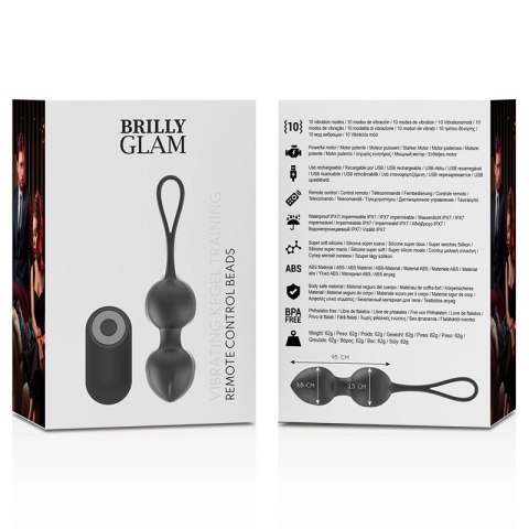 BRILLY GLAM Pilot do trenażera dna miednicy z wibracjami USB IPX7