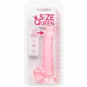 CalExotics Size Queen 20,3 cm rożowy - model z przyssawką TPR