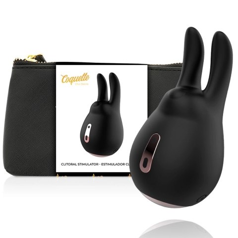 Coquette Chic Desire Ears stymulator punktu zajączka USB czarno-złoty 94x50mm