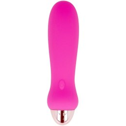 Dolce Vita Model Pink Five - Kompaktowy wibrator silikonowy, 7 trybow, USB