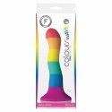NS Novelties PRIDE Colors Wave 17 cm silikonowy model z przyssawką