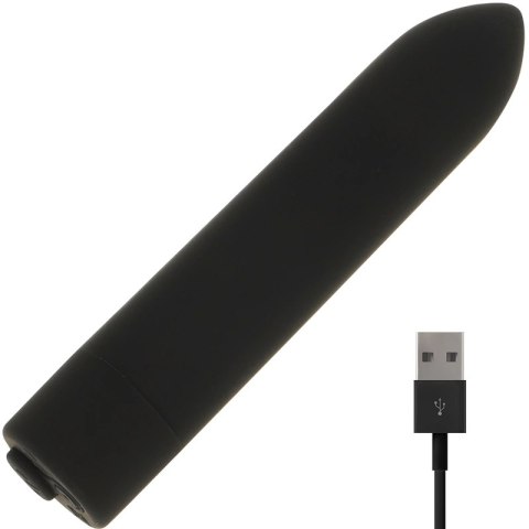 Ohmama Bullet Vibrator 10 trybow USB silikonowy mini 8,5cm